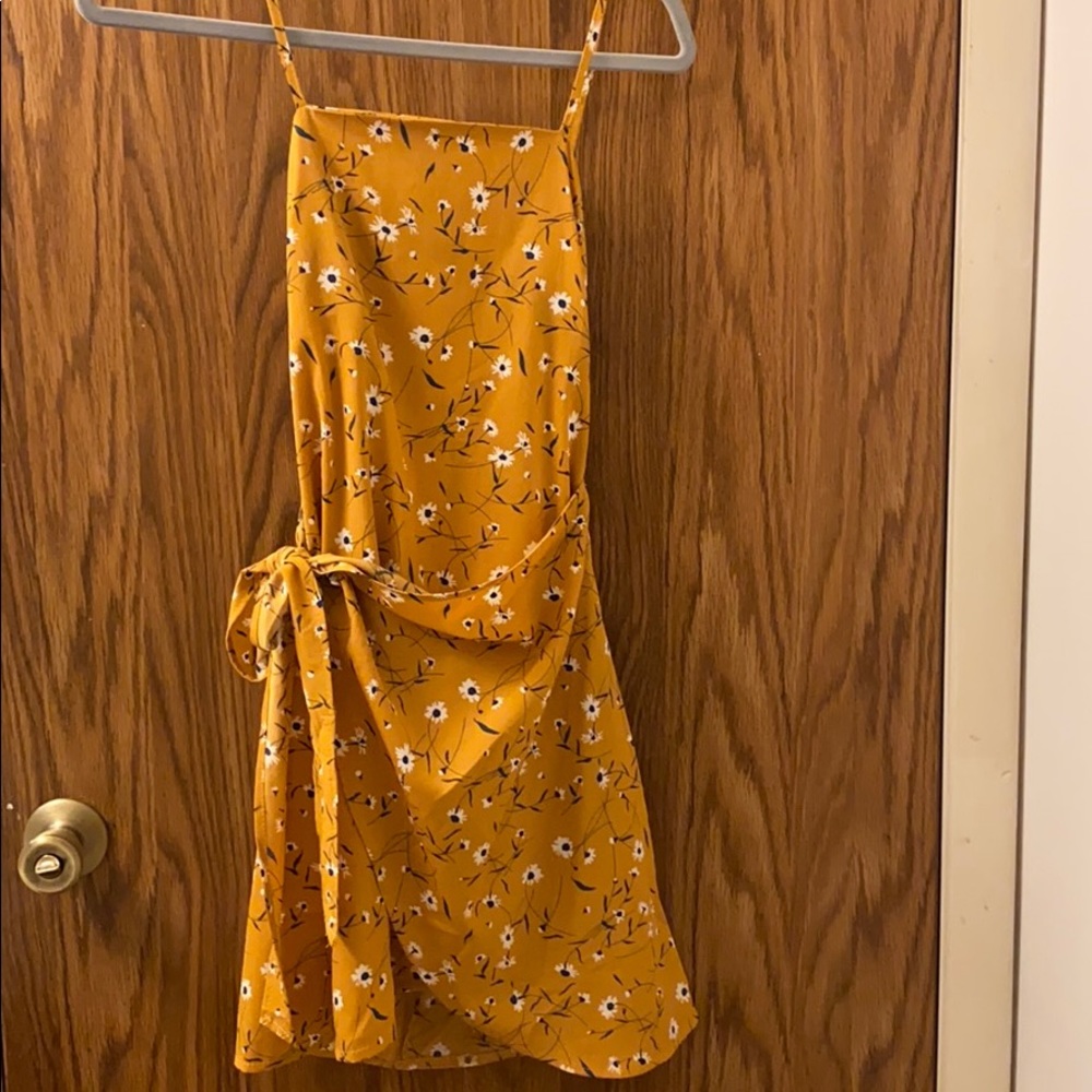 Floral Wrap Dress